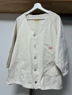 PENNEY'S ノーカラージャケット アイボリー