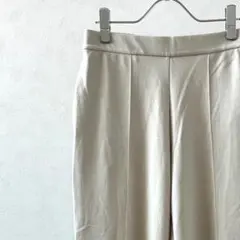 UNIQLO ストレッチダブルフェイスストレートパンツ ポケット付き シンプル