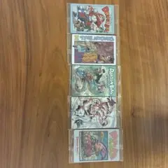 #イタジャガドラゴンボールカードセット 5枚