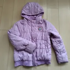 子供用ダウンコート　140cm　ラベンダーカラー