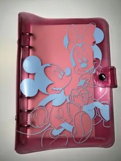 ディズニー６穴 ファイル ミッキーミニー