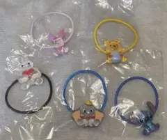 ディズニーキャラクター Twinkle ゴム 5種類セット