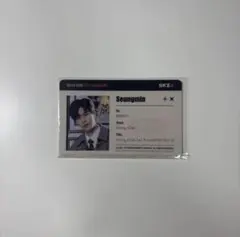 Straykids スンミン IDカード