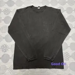 Good On 長袖 ポケットTシャツ ブラック Mサイズ