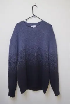 UNIQLO JWANDERSON 漸層海軍藍毛衣