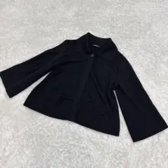 Aquascutum アクアスキュータム ニット ジャケット ブラックのサムネイル