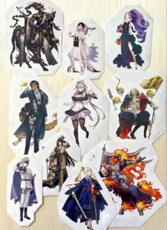 FGO FGOフェス 入場者特典ステッカー 中華サーヴァント まとめ売り