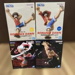 ワンピース プライズフィギュア４体セット