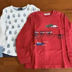 familiar・ズッパディズッカ　男の子ロンT 120センチ