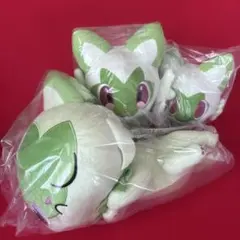 ニャオハ　ぬいぐるみ　初夢　ポケモンドール　ピカピカボックス　ポケモンセンター