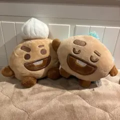 shooky ぬいぐるみ 2個セット bt21 一番くじ BTS suga