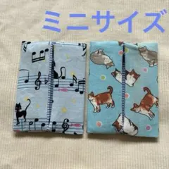 ポケットティッシュケース　ミニサイズ　T49 ネコ 音符