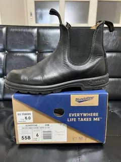 ブランドストーン558 サイドゴアブーツ 黒 UK6 防水