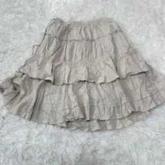 【ユニクロ】/UNIQLO/子供服 /スカート/130/キッズ/綿100%