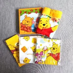 くまのプーさん ハンドタオル 他 5枚セット