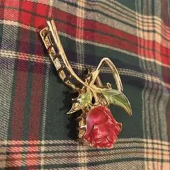 美女と野獣　薔薇モチーフ バンズクリップのサムネイル