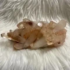 天然石 ファイアクオーツ　水晶 原石 クラスター 天然石 ファイアクオーツ 水晶 原石 クラスター - メルカリ