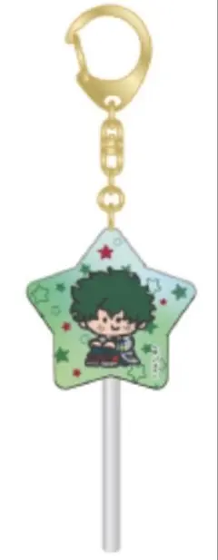 緑谷出久 キャンディ風キーホルダー(ミニキャラ)