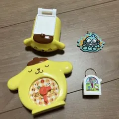 ハッピーセット　ポムポムプリン　はま寿司　ハンギョドン　キティ　砂時計　サンリオ