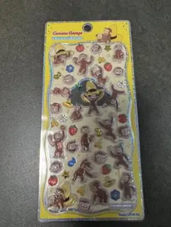 【正規品】ボンボンドロップシールプチドロップステッカーおさるのジョージ　ミニオン