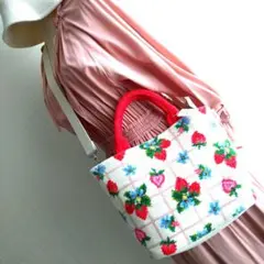 【新品】フェイラー ストロベリーフィールド プティ ハンドバッグ 2ウェイ