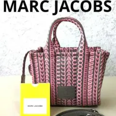 MARC JACOBS マークジェイコブス　モノグラム 2way トート ピンクのサムネイル