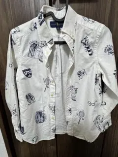 ラルフローレン　 プリント柄長袖シャツ 130cm明日限定金額