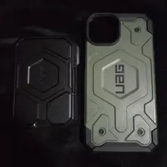 UAG オリーブグリーン ブラック ケースMagSafe