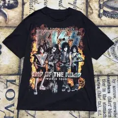 KISS END OF THE ROAD WORLD TOUR バンドTシャツのサムネイル