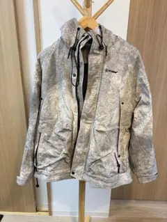 防水 アウトドアジャケット 中綿入り 冬用