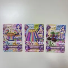 アイカツ！　風沢そら　３枚セット　カード