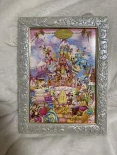 Disney　ジグゾーパズル完成品　額縁付 ディズニー プリンセス ジグソーパズル 完成品 額縁込
