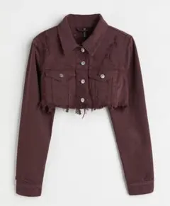 H＆M エイチアンドエム ショート丈 デニムジャケット ジージャン