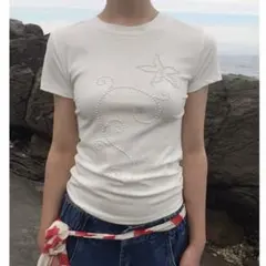 k*o様 スタッズ　白Tシャツ