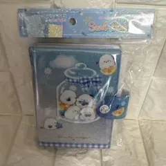 シマエナガシールバインダー、キラキラぷっくりシール3点セット【正規品】　【新品】