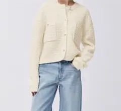 ニットカーディガン