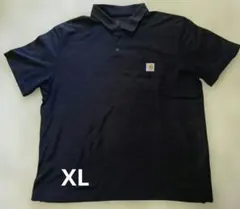 Carhartt 黒 ポロシャツ ポケット付き XL 大きい BLACKのサムネイル