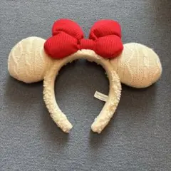 ミッキーマウス　ニットカチューシャ