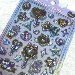 クーリア　ボンボンドロップシール　magical 　虹色　レインボー