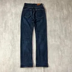 D778 美品 ポロラルフローレン デニムパンツ ストレッチ W25 濃紺のサムネイル