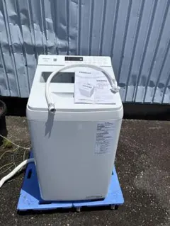 極美品！ハイセンスHisense 全自動洗濯機 HW-G55XL-W 5.5kgのサムネイル