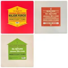 送料込み MAJOR FORCE レコード3枚セット