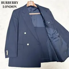 美品 Burberry's 紺ブレザー テーラードジャケット 金ボタン ネイビー