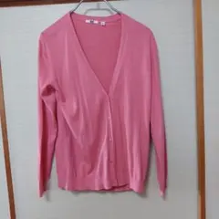 UNIQLO ピンク カーディガン XL