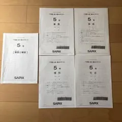 2026年最新】sapix 入室テストの人気アイテム - メルカリ