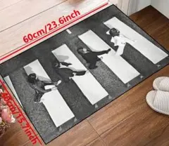 新品　ビートルズ　フロアマット　玄関マット　リビング　グッズ　アビィロード