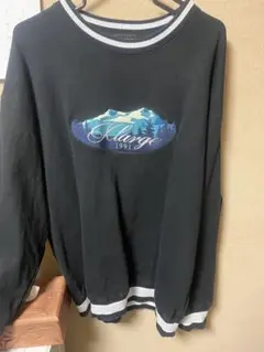 ブラック スウェット トレーナー 山デザイン 1991年のサムネイル