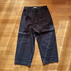 evam eva コットンクロップドパンツ