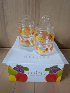 昭和レトロ　キャンディポット　スペースエイジ　ミッドセンチュリー　ガラス製　新品 昭和レトロ キャンディポット スペースエイジ ミッド