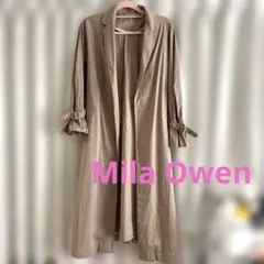 【値下げ】 Mila Owen ロングコート ピンク サイズ0
